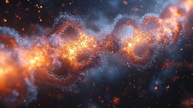 Hyper realistic 3D render of ATP molecule clear labels showcasing adenine ribose phosphate structure The macro photography style uses delicate lighting to reveal every intricate detail of the molecule