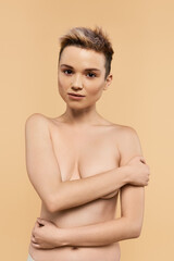 Celebrating beauty and confidence with body positivity in a serene atmosphere