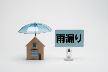 雨漏りによる屋根修理のイメージ