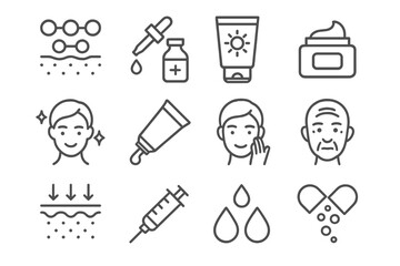 Steps for effective skincare and beauty routine featuring various essential products and techniques