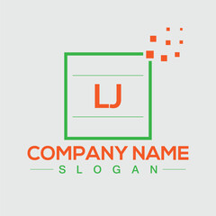 Colorful abstract logo design template