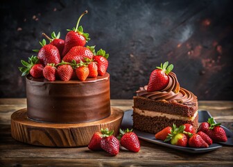 Delicious Chocolate & Strawberry Cakes: Sweet Treats for Cake Lovers