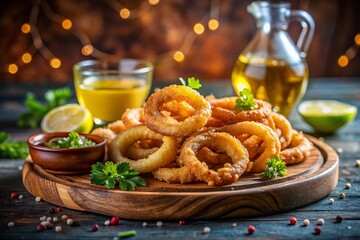 Delicious Calamari & Squid: Long Exposure Seafood Photography