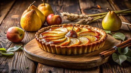 Delicious Birnenschorf (Pear Scab) Tart: Rustic Autumn Dessert Recipe