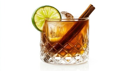 A refreshing margarita served in a clear glass with a salted rim.