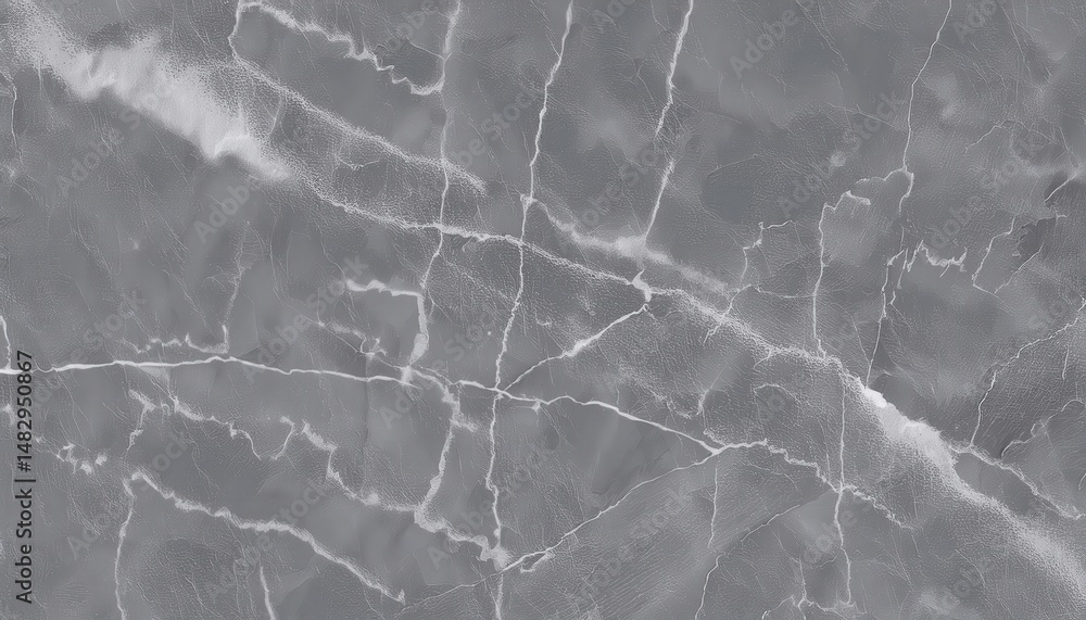 Poster dark gray cracked marble texture with subtle fabric mesh pattern for web design, product packaging, 