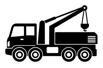 Naklejka premium vector illustration of a truck