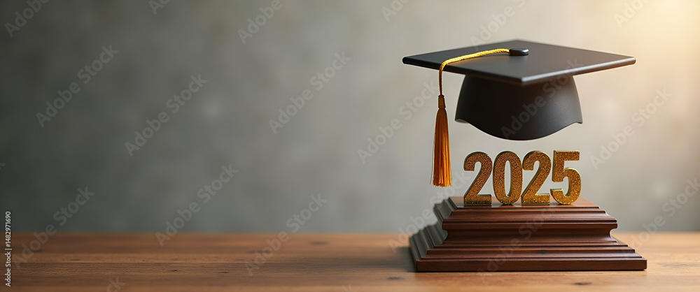 Poster honor academic milestones with a custom class of 2025 keepsake that encapsulates memorable achieveme