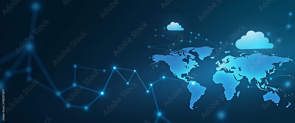 Poster dynamic cloud computing trends: visualizing digital statistics & it innovations driving global enter