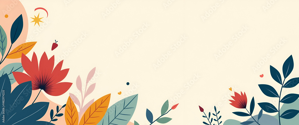 Poster elegant diversity unity banner design: symbolic imagery & modern elements for multicultural integrat