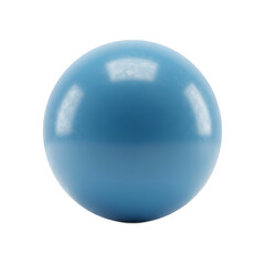 Obraz premium Perfect Blue Sphere 3D Render High Resolution