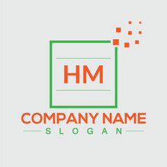 Colorful abstract logo design template