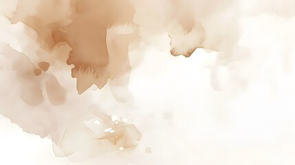 Abstract watercolor wash in muted earth tones.