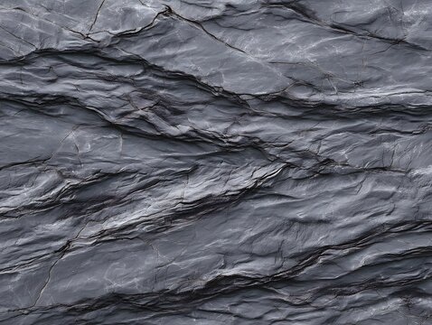 Polished graphite marble texture with smoky veins and high-resolution details.