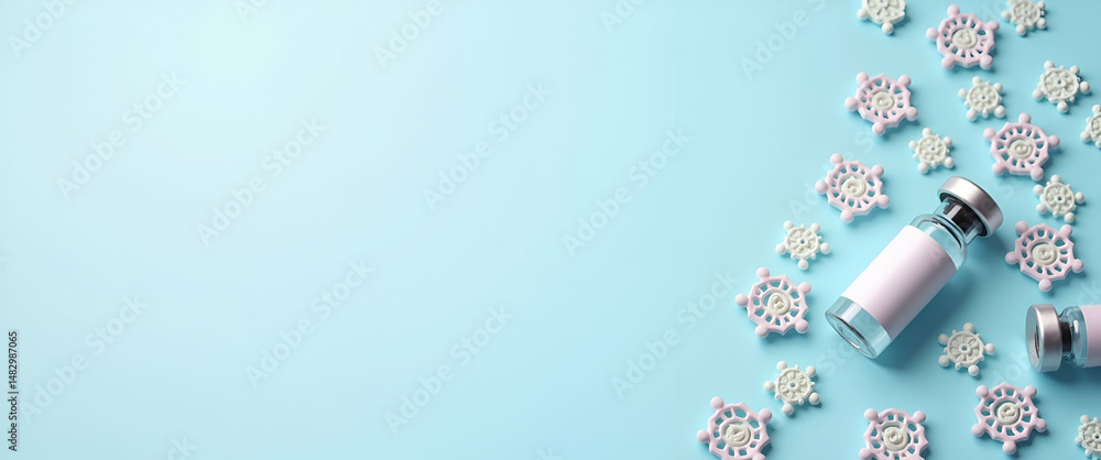 Poster visualizing vaccine policy impacts: analyzing public health strategies, regulatory oversight, and im