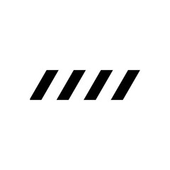 Slant line elements. Vector illustration 