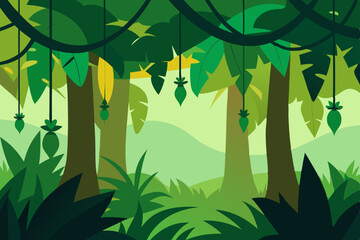 bamboo forest in the forest