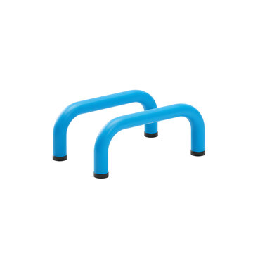 Blue Parallel Bars for Home Gym Fitness Exercises