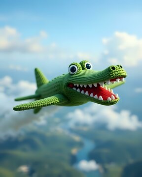 bombardino crocodilo toy brainrot