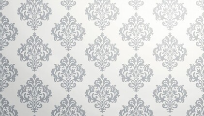 Subtle gray damask pattern, perfect for backgrounds , textile, fabric