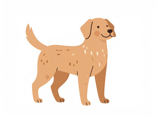 Pies piesek ilustracja