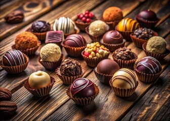 Assorted Gourmet Chocolates & Truffles - Indulgent Sweet Treats