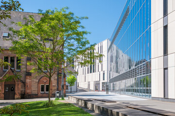 The University Library is an important part of the restructured Marburg university landscape on the old brewery site