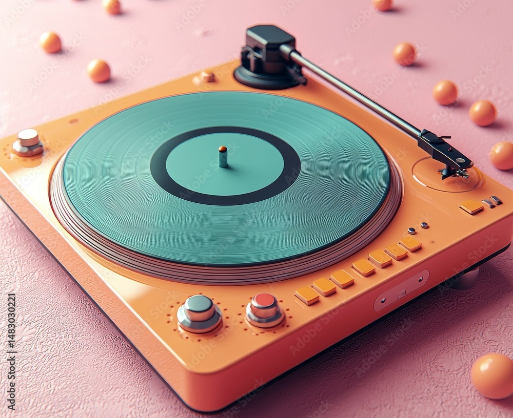 Poster the concept of a modern minimal audio music player incorporates audio media playback controls and is
