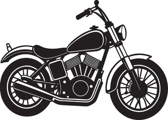 Obraz premium Bike Silhouette Vector, Classic Bicycle Clipart Design, Minimalist road bike silhouette design.