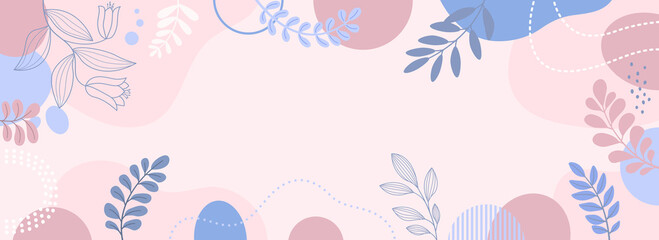 Design banner frame background .Colorful poster background vector illustration.
