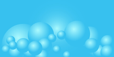 Blue abstract background. Creative illustration for poster, web, landing, page, cover