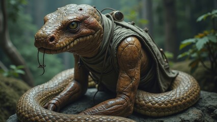 Obraz premium Lizards in the jungle