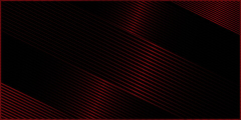 Abstract black and red stripes line gradient background for backdrop or presentation