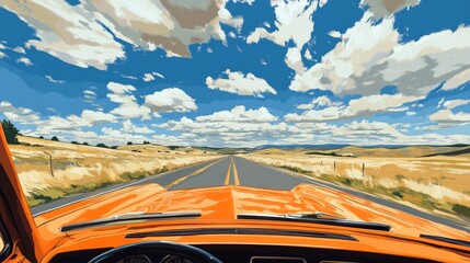 A car with an invisible speed limit--it will never go faster or slower than the driverâ€™s patience allows