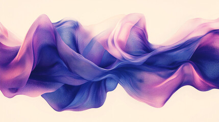Obraz premium Artwork Purple Cya Minimalist And Electric With Abstract