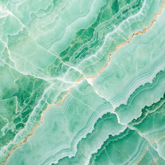 Fototapeta premium Green Onyx marble texture, mineral Stone background