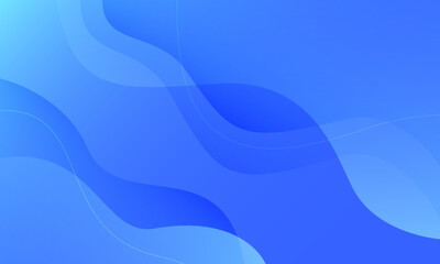 Abstract blue wave background. Eps10 vector