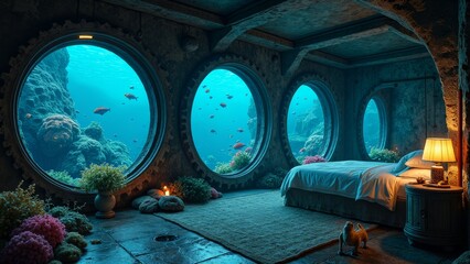 Indoor circular windows