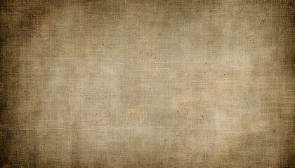 Vintage Brown Textured Canvas Background with Subtle Grain and Faded Stains. Ideal for Rustic Graphic Design, Art Textures, Photography Overlays, or Antique Document Mockups