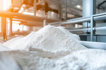 Flour production at Modern Flour Mill Generative AI