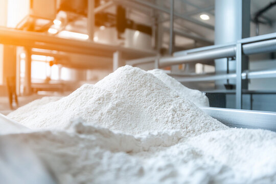 Flour production at Modern Flour Mill Generative AI