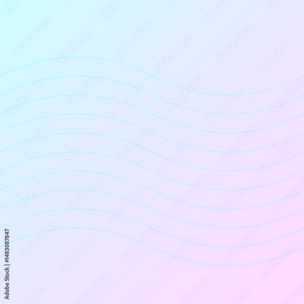 Poster futuristic organic mesh abstract background with flowing lines and depth