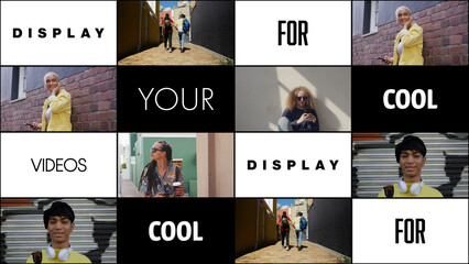Multiscreen Text Display