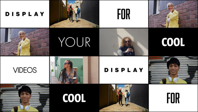 Multiscreen Text Display