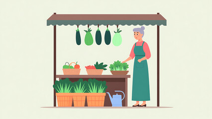 Vegetable Stall Operation