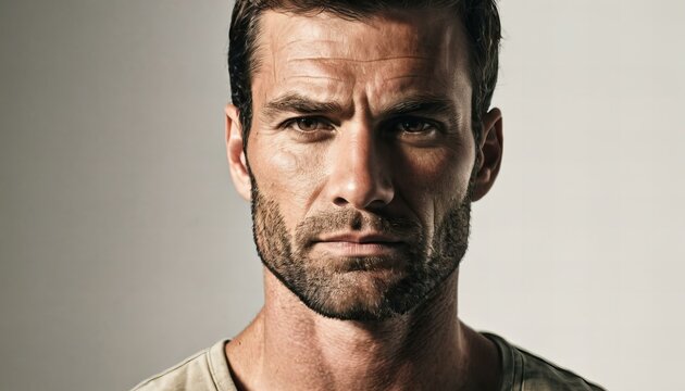 respectable man portrait, high quality