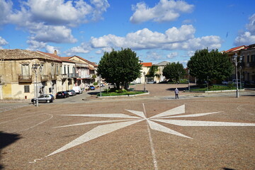Francesco Marino Zuco Square in Oppido Mamertina, Calabria, Italy