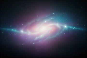 Obraz premium Image Fluid art with a shimmering galaxy effect