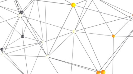 Stock photo of abstract network connections.  Ideal for technology, communication, and global concepts.