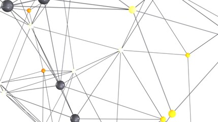 Fototapeta premium Stock photo of an abstract network. Perfect for technology, connection, and communication concepts.